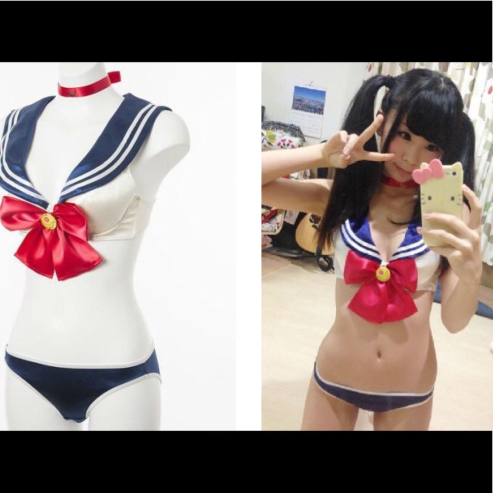 Authentic Peach John Sailor Moon lingerie set SM